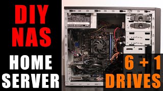 DIY NAS from old pc  How to build DIY NAS storage for home  Building DIY NAS server TrueNAS CORE [upl. by Anirbaz]