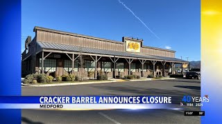 Cracker Barrel announces closure [upl. by Akselav201]