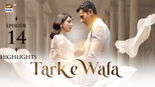 Tark e Wafa Episode 14 Highlights  Mohib Mirza  Hina Chaudhry  ARY Digital [upl. by Eissak]