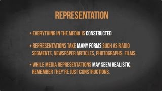 Media Representation  Media in Minutes  Episode 7 [upl. by Apps]