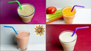 Breakfast Smoothie For Weight Loss  Breakfast Smoothie 4 Ways [upl. by Bautista]