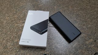 Aukey PBXD26 26800mAh USBC power bank review [upl. by Nyliak]