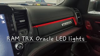 RAM TRX Oracle LED install for dash lights [upl. by Gaves]