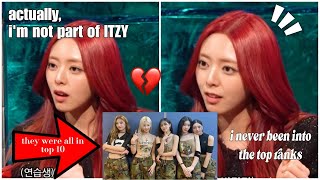 ITZY Yuna said that she was not previously part of itzy [upl. by Ayhay]