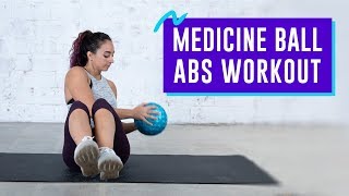 10Minute Medicine Ball Abs Workout [upl. by Ecniv]