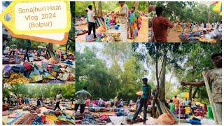 Sonajhuri Haat Vlog  Shantiniketan Tour  Exploring Visva Bharati University 2024Bolpur [upl. by Mellitz]