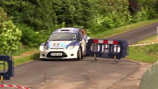 Mark Holmes Mark Perryman Fiesta S2000 Argyll Rally 2022 in car [upl. by Aduhey]