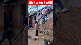 One of best work skill 😱😱 music reaction funnyimages funnywork [upl. by Drud]