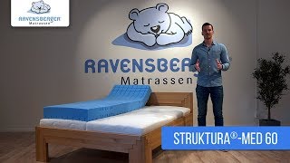 StukturaMED® 60 matras  HR koudschuim  Ravensberger Matrassen [upl. by Ylrebmyk]