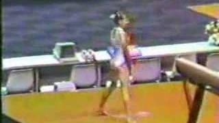 Daniela Silivas 1987 Worlds Compulsories [upl. by Hamann]