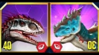 INDOMINUS REX VS PACHYGALOSAURUS  Jurassic World The Game EP349 [upl. by Daenis]