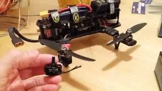 SunnySky X2204 2300kv Motor [upl. by Goodhen]