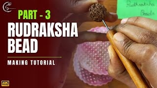 Rudraksha Bead Making Made Easy Without Frustration [upl. by Alahsal]