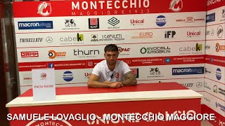 Interviste post partita Montecchio MaggioreAdriese 21 [upl. by Otinauj996]