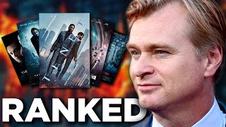 Christopher Nolan Movies Ranked w TENET [upl. by Tound]