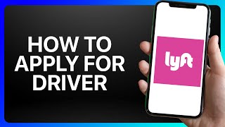 How To Apply For Lyft Driver Tutorial [upl. by Pattison]