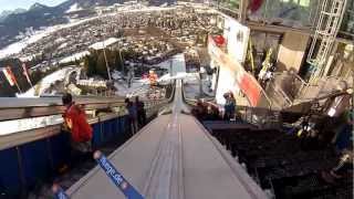 GoPro Sprung 4SchanzenTournee Oberstdorf Florian Horst [upl. by Atileda315]