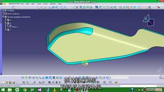 Catia V5 Automotive Plastics A SolidA TO B SURFACECLOSED VOLUME [upl. by Mctyre]