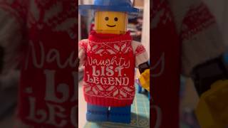 Carl is Christmas ready legoBrickSetscarlnaughtylistlegenchristmasupscaleminifiguresweater [upl. by Valentia]