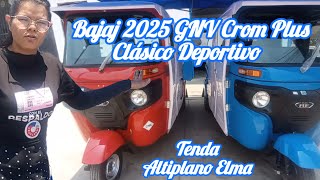 TORITO BAJAJ GNV 2025 CROM PLUS EN FIBRA CLASICO EQUIPADO tienda ALTIPLANO ELMA [upl. by Laurens]