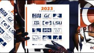 2023 auburn football schedule predictions [upl. by Braden]