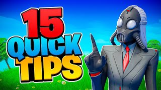 15 Quick Tips Every Fortnite Player Needs To Know In Chapter 2 Remix Zero Build Tips and Tricks [upl. by Ahsinit]