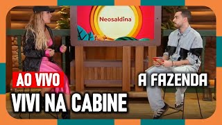 A FAZENDA 2024 Vivi Fernandez na Cabine de Descompressão AFazenda16 AO VIVO [upl. by Khajeh]