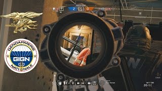 Blackbeard teaming up with Montagne effective teamwork in Rainbow Six Siege [upl. by Cesaro]