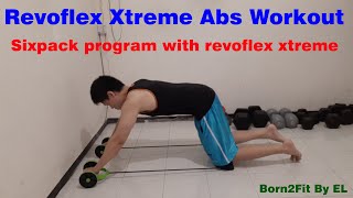 Revoflex Xtreme Abs Workout  Abs Roller  Revovlfex Xtreme Tutorial  Get Abs in 10 Min [upl. by Glarum431]