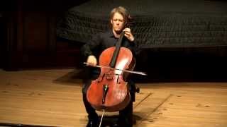 Video of Cellist Alban Gerhardts Wigmore Hall BBC solo concert Bach No4 and Kodály Solosonata [upl. by Htebiram315]