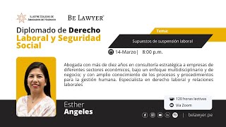 6 Supuestos de suspensión laboral  Be Lawyer [upl. by Weiman]