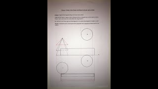 Darstellende Geometrie  Punkte Linien Ebenen und Körper im Grund und im Aufriss [upl. by Pepillo]