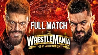 Edge vs Finn Balor  WrestleMania FULL MATCH [upl. by Lalitta]