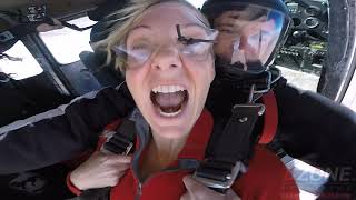 Bree Gerlachs DZONE Tandem skydive at Skydive Idaho [upl. by Emera182]