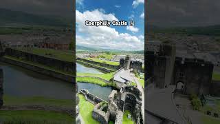 Caerphilly Castle 📍🏴󠁧󠁢󠁷󠁬󠁳󠁿viral viralvideo trending trendingshorts video shorts short [upl. by Adnoek]