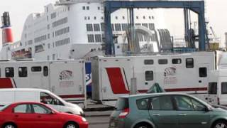 Ferry Journey Dublin to Holyhead  4 [upl. by Lleraj]