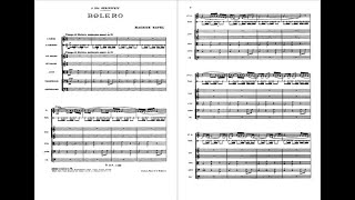 Boléro  Maurice Ravel  Full Audio and Score [upl. by Jempty126]