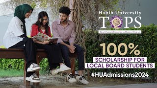 HUTOPS Program  100 Scholarship  HUAdmissions2024 [upl. by Immot911]