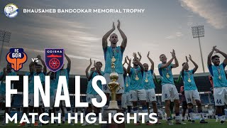 FC Goa vs Odisha FC  Final Match Highlights  Bandodkar Memorial Trophy [upl. by Eyar]