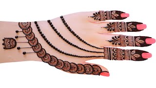 😱🔥easy top Arabic mehndi designweddingDulhan special mehndidesignsimplehenna madhieid mehandi [upl. by Anitrebla]