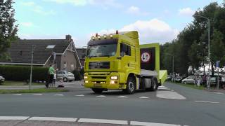 Truckrun Noord Nederland 2011 alle trucks 1080P HD [upl. by Ahsieket]