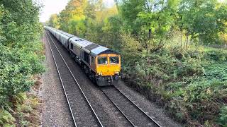 66729 ‘Derby County’ at Oakenshaw Jn 31024 [upl. by Alfonso]