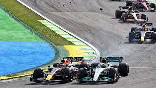 Lewis Hamilton team radio after P2 in Brazil  2022 São Paulo Grand Prix [upl. by Sibelle]