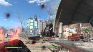 Fallout 4 Best Vertibird Crash [upl. by Akemet]