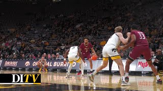 DITV Sports Iowa Mens Basketball Puts on Defensive Show Against Rider [upl. by Aelhsa]