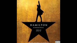 Who lives who dies who tells your story  Hamilton  Sped up [upl. by Hanyaz]