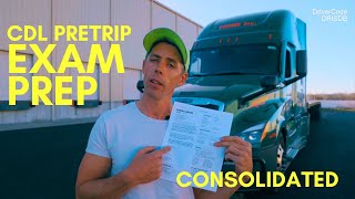 Class A CDL Pretrip Exam  New 2024 Standard [upl. by Netloc]