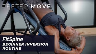 Beginner Inversion Routine  FitSpine Inversion Tables  Teeter Move [upl. by Runck]