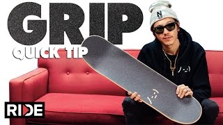 HowTo GRIP a Skateboard with Spencer Nuzzi [upl. by Pasquale]