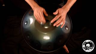 Handpan  D minor  A Phrygian 131 chromatic quotCeltic minorquot  Shellopan by Matthieu [upl. by Gninnahc702]